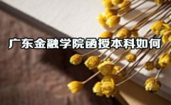 四川金融学院函授本科如何